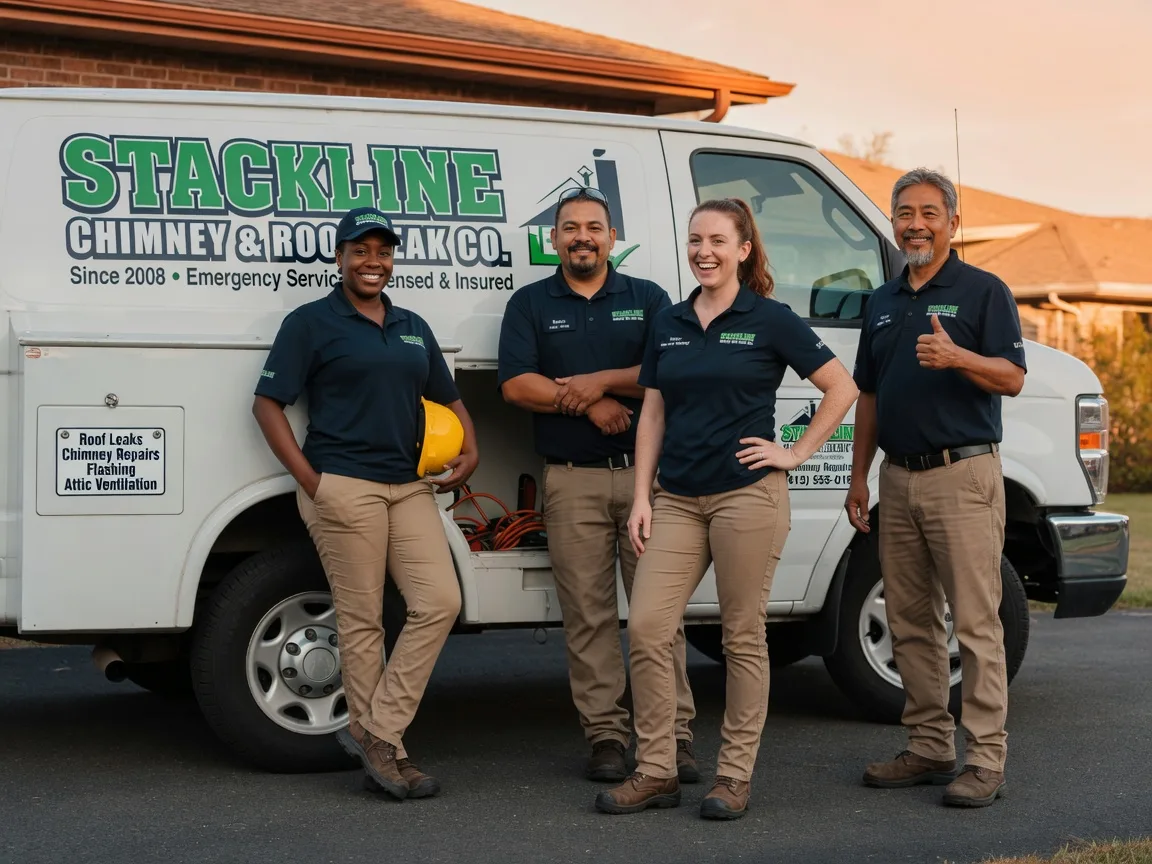 Chimney flashing repair company in Middle Amana, IA